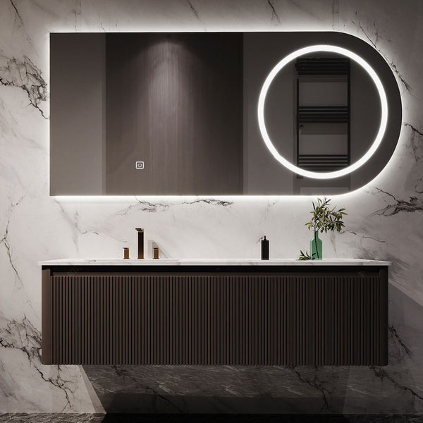 Illuminated Bathroom LED Lighted Mirror 35''x59'' GY01